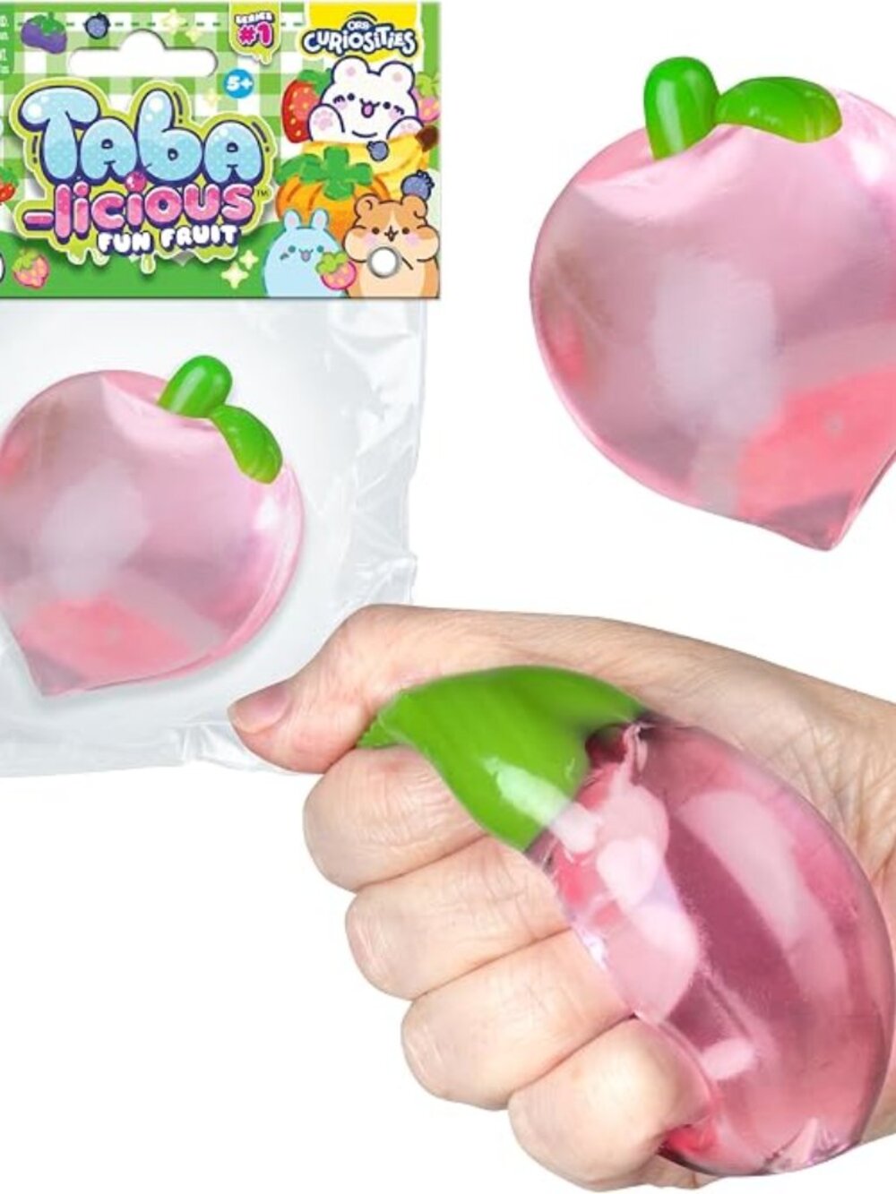 ORB Tabalicious TABA Peach Squishy Fidget Toy